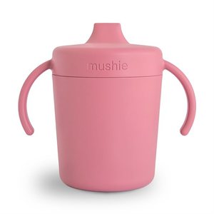Mushie: Mushie Trainer Sippy Cup - Dusty Rose