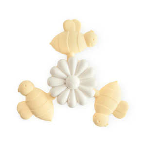 Mushie: Mushie Bee Suction Spinner Toy