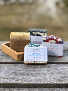 The Ultimate gift set with a wooden soap dish Eco Savvy