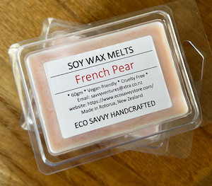 Eco Savvy Soy Wax Melts - French Pear Eco Savvy