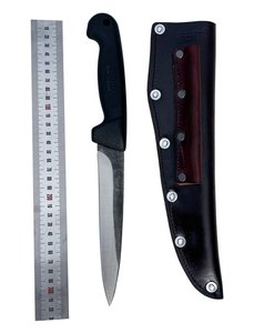 Outdoors Canvas: Svord Pig Sticker 6¾ Knife Sheath – Leather – NZ Made – Hunting Sheath