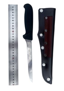 Outdoors Canvas: 6 Inch Boning Knife Sheath – Leather – NZ Made – Hunting & Processing
