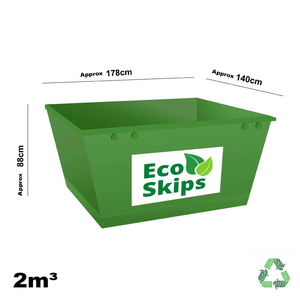 Green Waste Small skip bin – 2m³