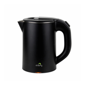 0.8L Stainless Steel Electric Kettle Black - Eco Soft