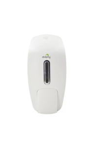 Plaza Manual Soap-Sanitiser Dispenser 800ML- White - Eco Soft