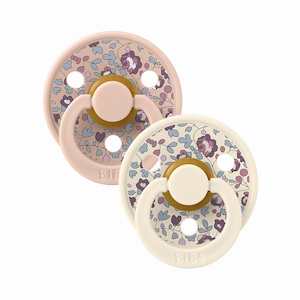 BIBS Liberty Pacifier 2Pk Size 1 : Eloise/Blush