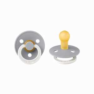 BIBS Pacifier 2 Pk Night Glow Size 2 : Cloud