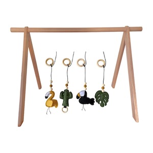 Playgym Bundle with Felted Toy Set : Toucan