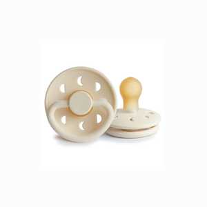 FRIGG Moon Phase Pacifier Size 1 : Cream