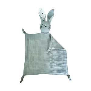 Muslin Comforter Bunny : Sage Star