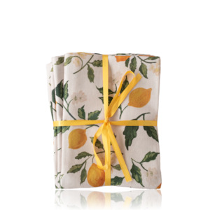 Certified Organic: Sophia's Limone Tea Towels