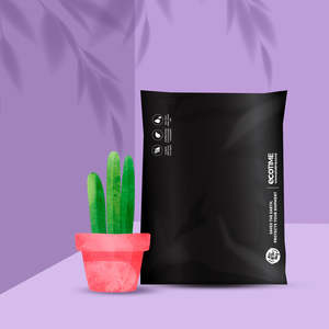 All: A4 Compostable Courier Bags -set 50