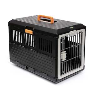 Airline Dog Crate - IATA Approved & USA Compliant, Collapsible Travel Pet Carrier