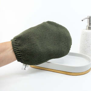 Reusable Makeup Pads: Wash Mitt - Olive