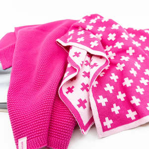 Kitchen Towel Duos - Raspberry+