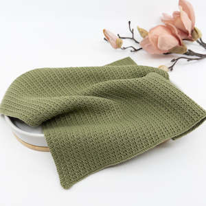 Face Cloths 2pk - Pistachio