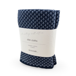 Heritage Collection Dishcloth - Fiordland Blue 2pk