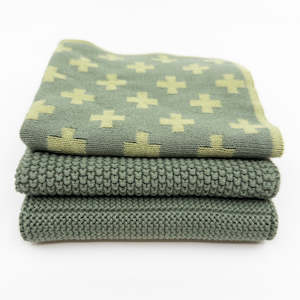 Dishcloth Variety 3pk - Sage Avocado+