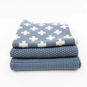 Trial Packs: Dishcloth Variety 3pk - Denim+