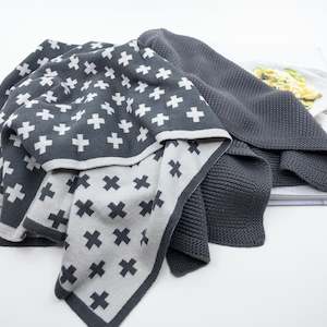 Kitchen Towel Duos - Fog / Graphite