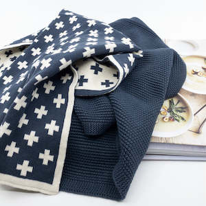 Kitchen Towel Duos - Navy