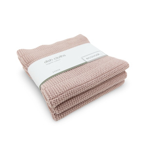 Clearance: CLEARANCE Dishcloth 3pk - Demi Pink