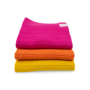 Heavy Duty Dish Cloths: Heavy Duty Dishcloths 3pk - Sorbet
