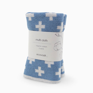 Multi Cloth 2pk - Cornflower+