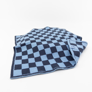 Multi Cloth - Navy Cornflower Chequer