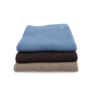 Dishcloth Lite: Dishcloth 'Lite' 3pk - Truffle