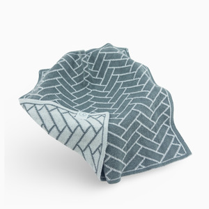 Multi Cloth - Sea Foam | Duck Egg Herringbone