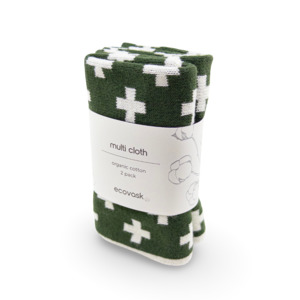 Multi Cloths: Multi Cloth 2pk - Forest+