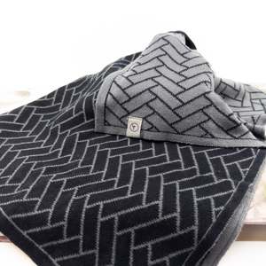 Kitchen Towel | Tea Towel - Raven Herringbone