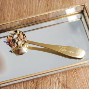 Products: Tea Scoop - Brass
