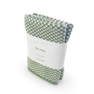 Heritage Collection Dishcloth - Matcha 2pk
