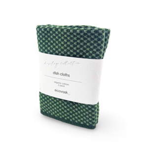 Heritage Collection Dishcloth - Fern 2pk