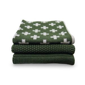 Dishcloth Variety 3pk - Forest +