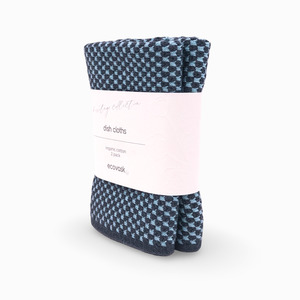Elements Dishcloth 2pk - Fiordland Blue (Navy)