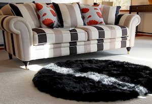 Wool: Longwool Area Rug Round