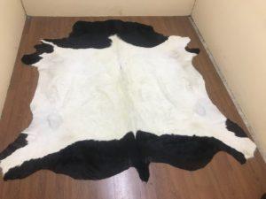 Hide: Belted Galloway cow hide