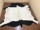 Belted Galloway cow hide
