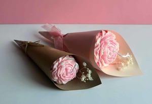 Single Peony Bouquet - EcoWick