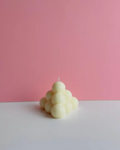 Products: Bubble Triangle Candle - EcoWick