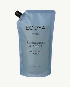 Products: Sandalwood & Amber Hand & Body Wash Refill