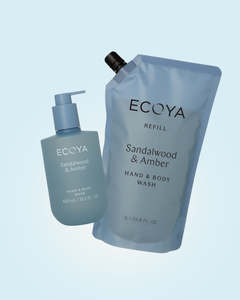 Sandalwood & Amber Hand & Body Wash & Refill