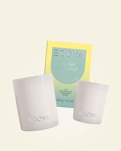 Sea Salt & Coconut Madison Candle Duo