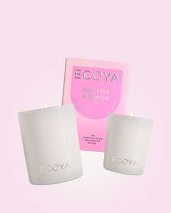 Mini Madison Candle: Sweet Pea & Jasmine Madison Candle Duo