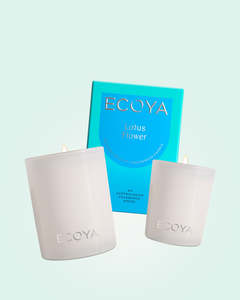 Lotus Flower Madison Candle Duo