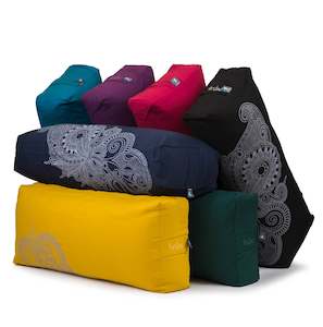 Bolster: Rectangular Bolster - Organic Cotton - Henna