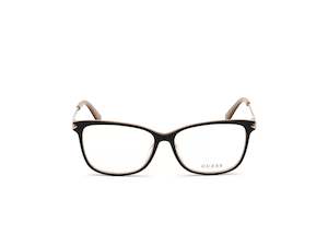 Eyeglasses: Guess Gu2754 001 55 Shiny Black Clear
